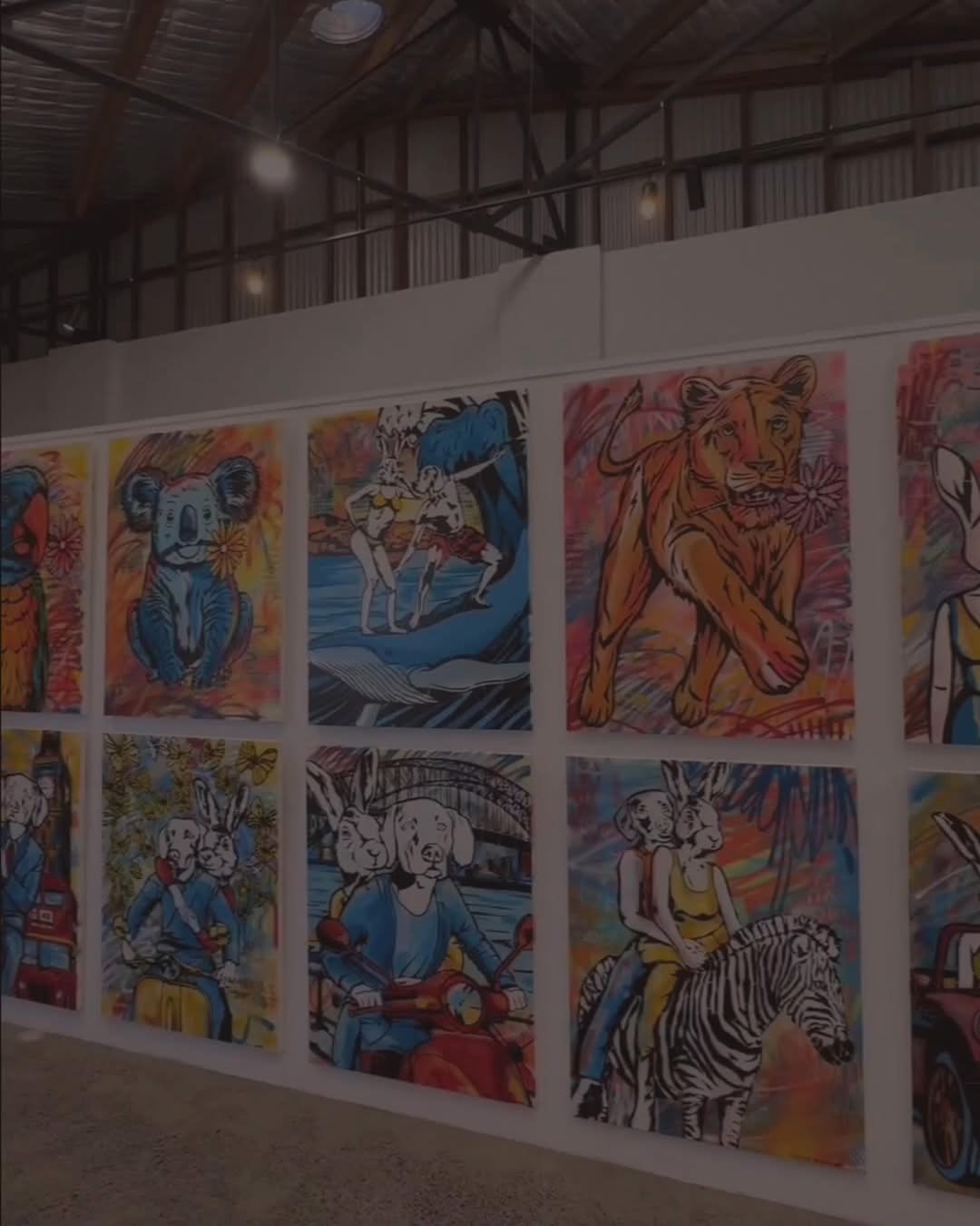 Painting sale ad creative