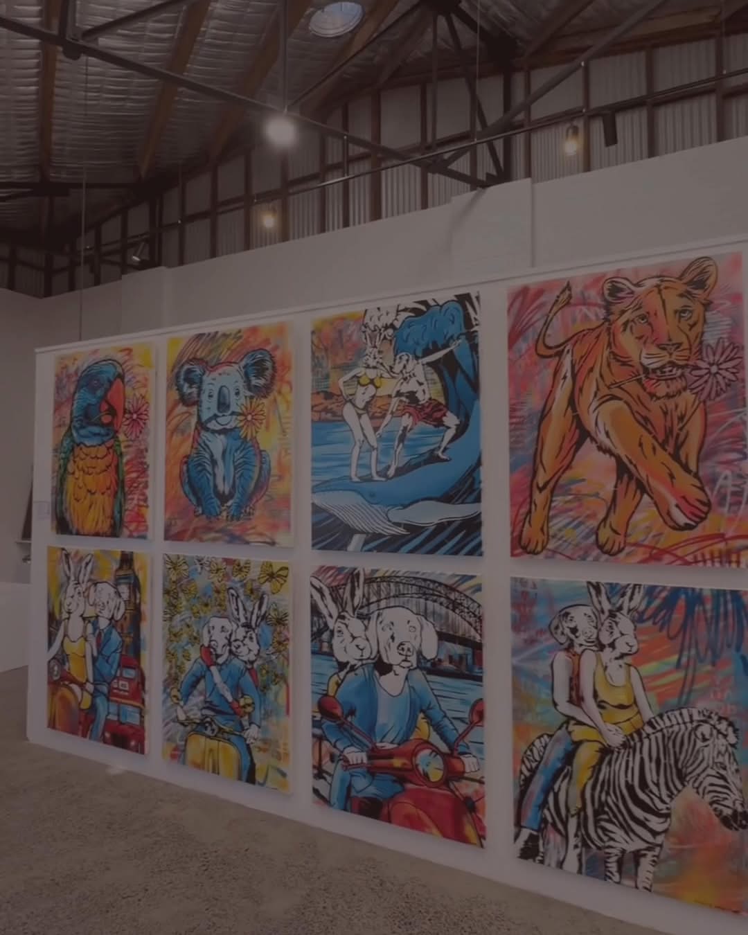 Painting sale ad creative